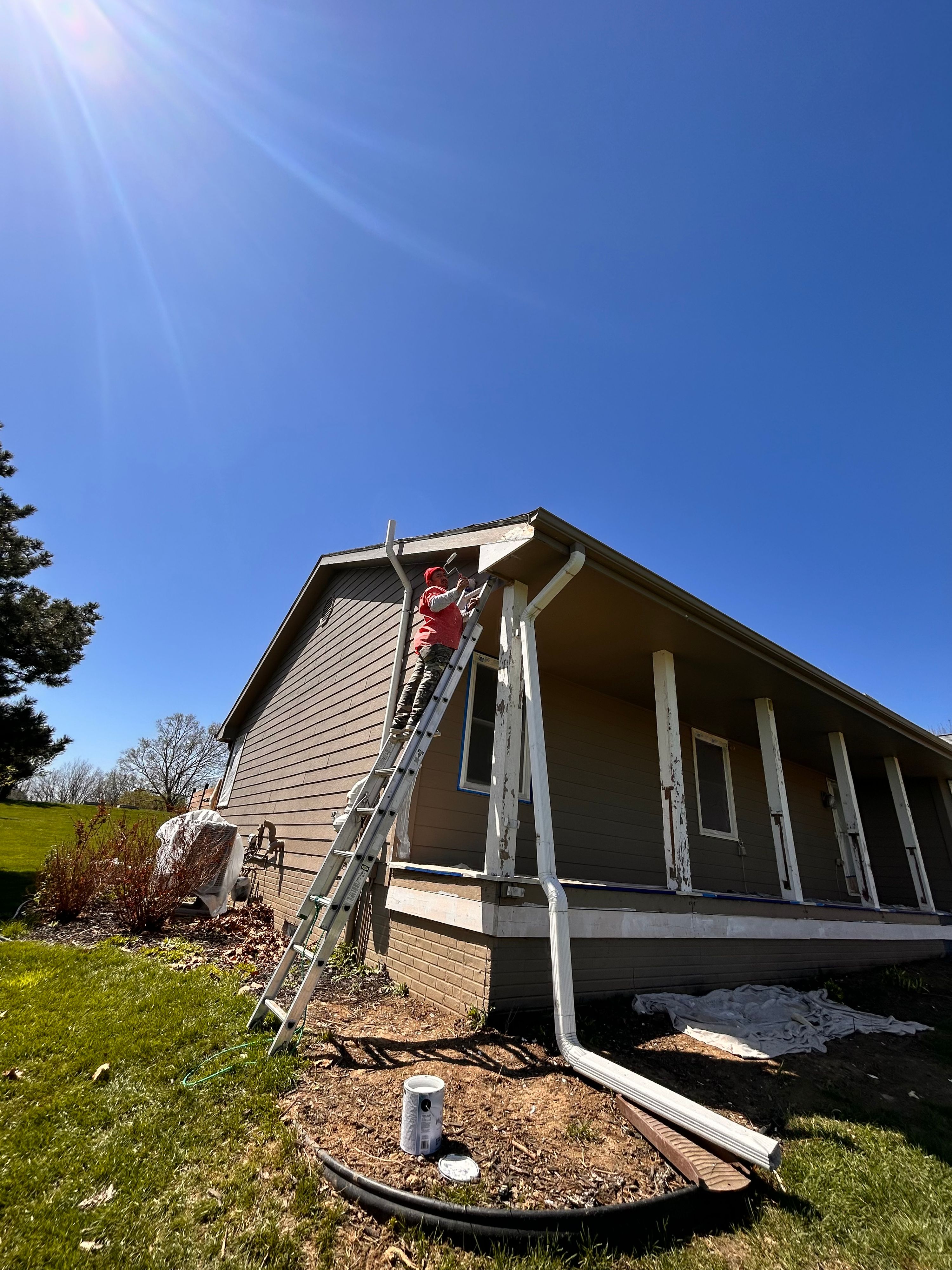 D&M Construction & Exteriors project photo 6 — siding, window, roofing and painting work around Omaha