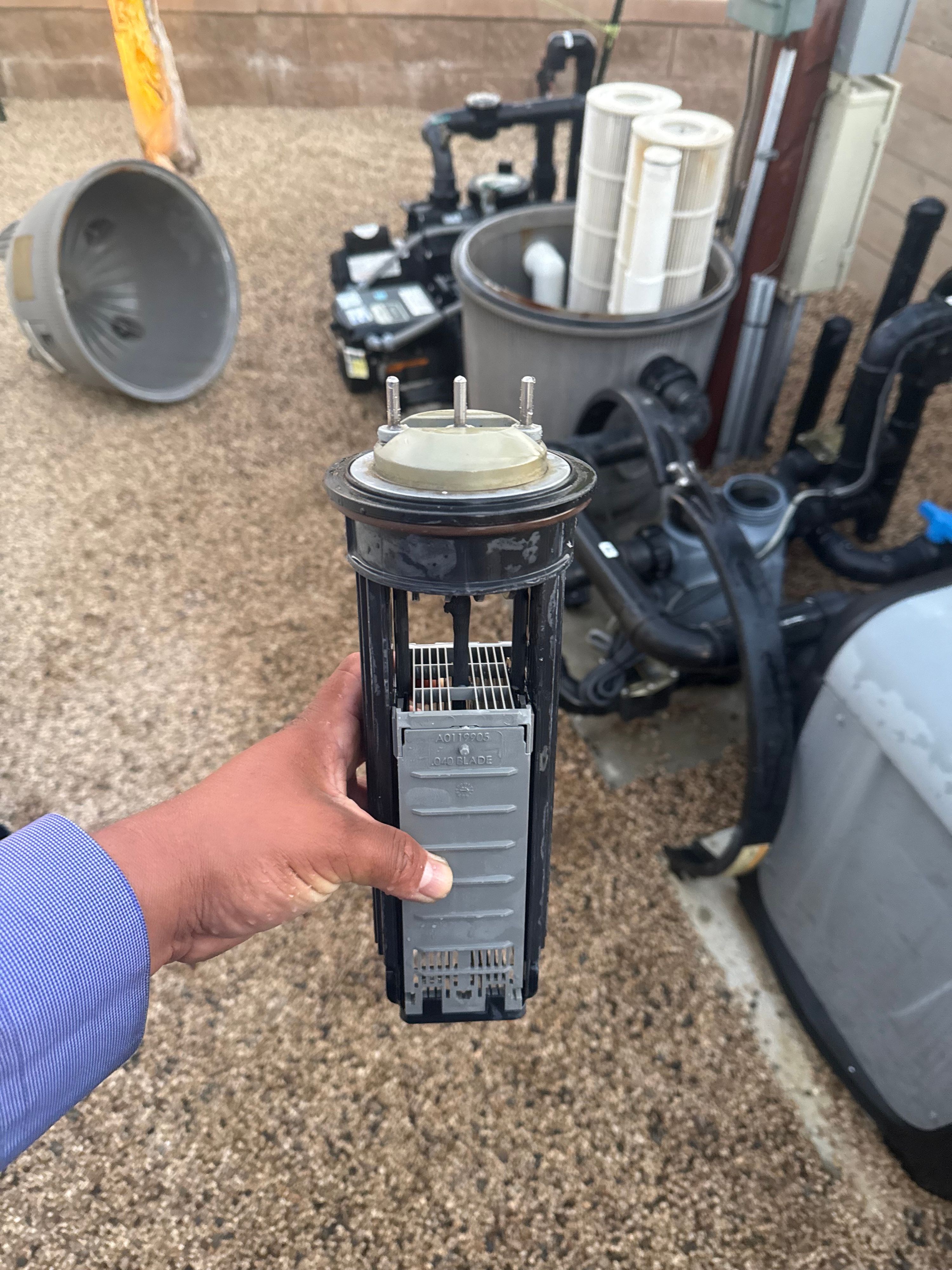 Filter, Salt Cell & Chlorine Wash