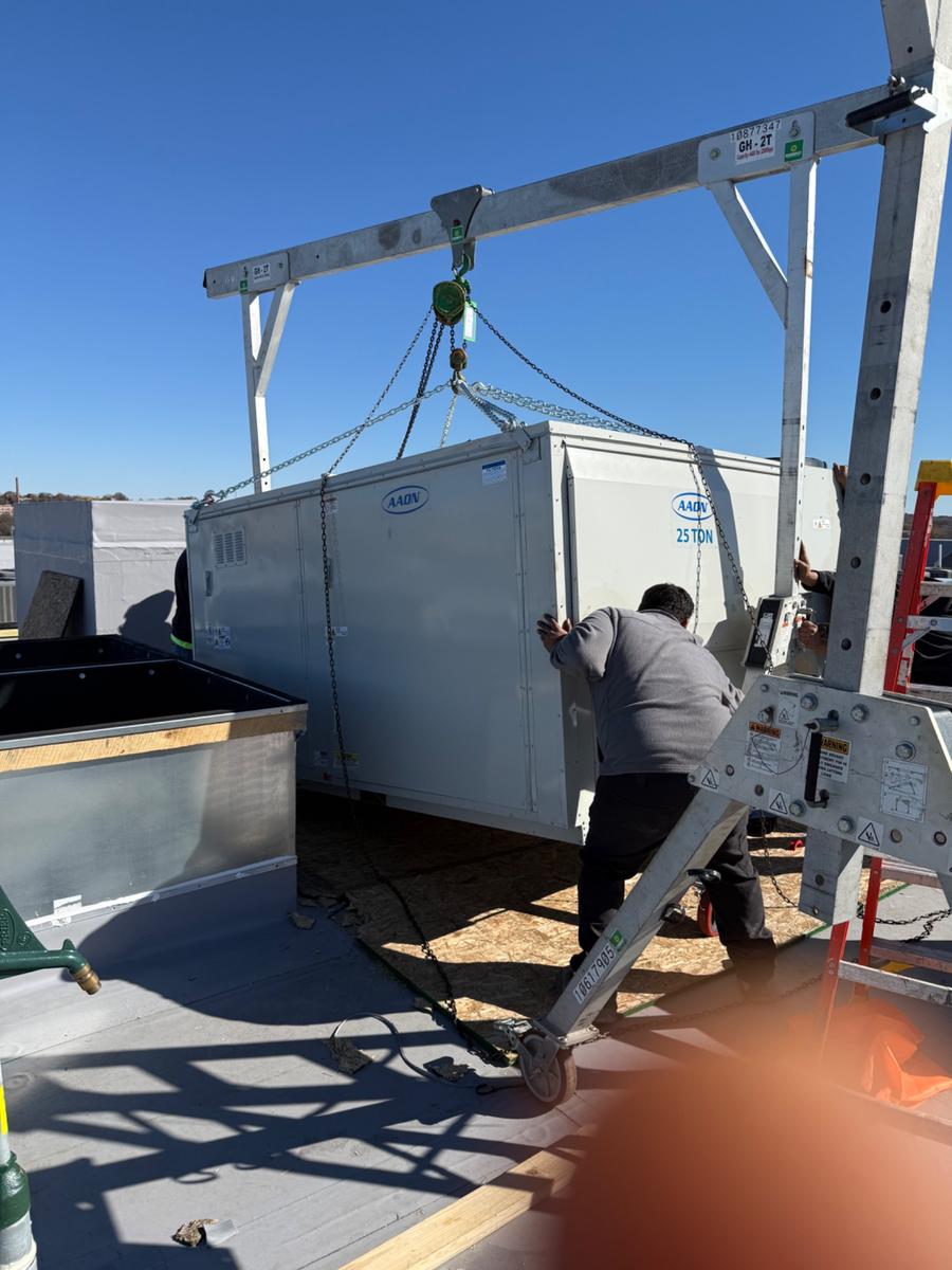 HVAC equipment and ductwork — heating & air conditioning installation completed by E & J Mechanical LLC in Mechanicsville, Richmond & Central Virginia (photo 5)