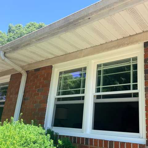 Siding — Soffit Installation
