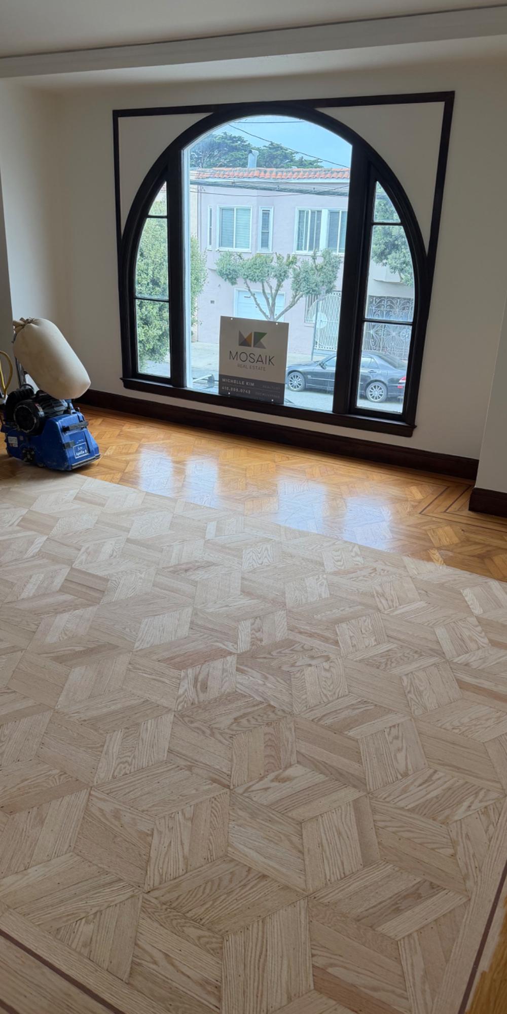Don't Cover It Up: Restoring the Parquet Floors in Older San Francisco Homes