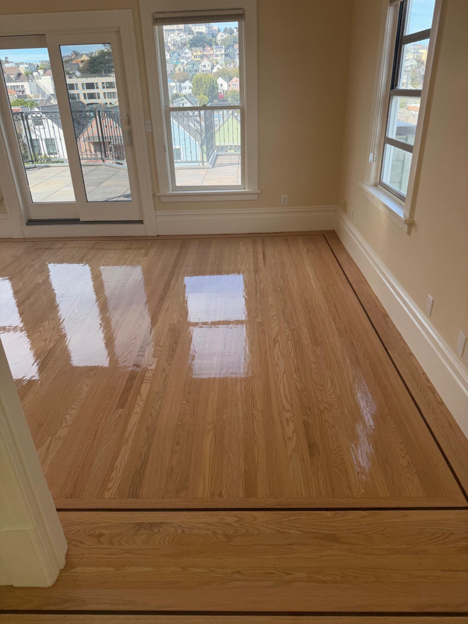 Estrada's Hardwood Floors team at work