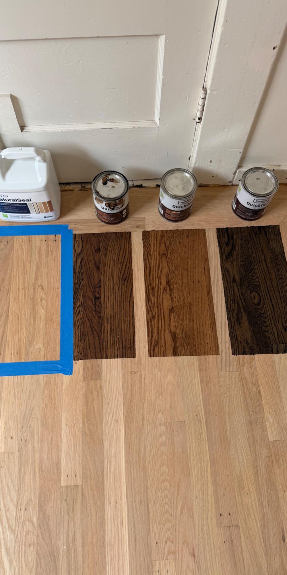 Choosing a Stain Color: Why We Test on Your Floor, Not a Sample Board