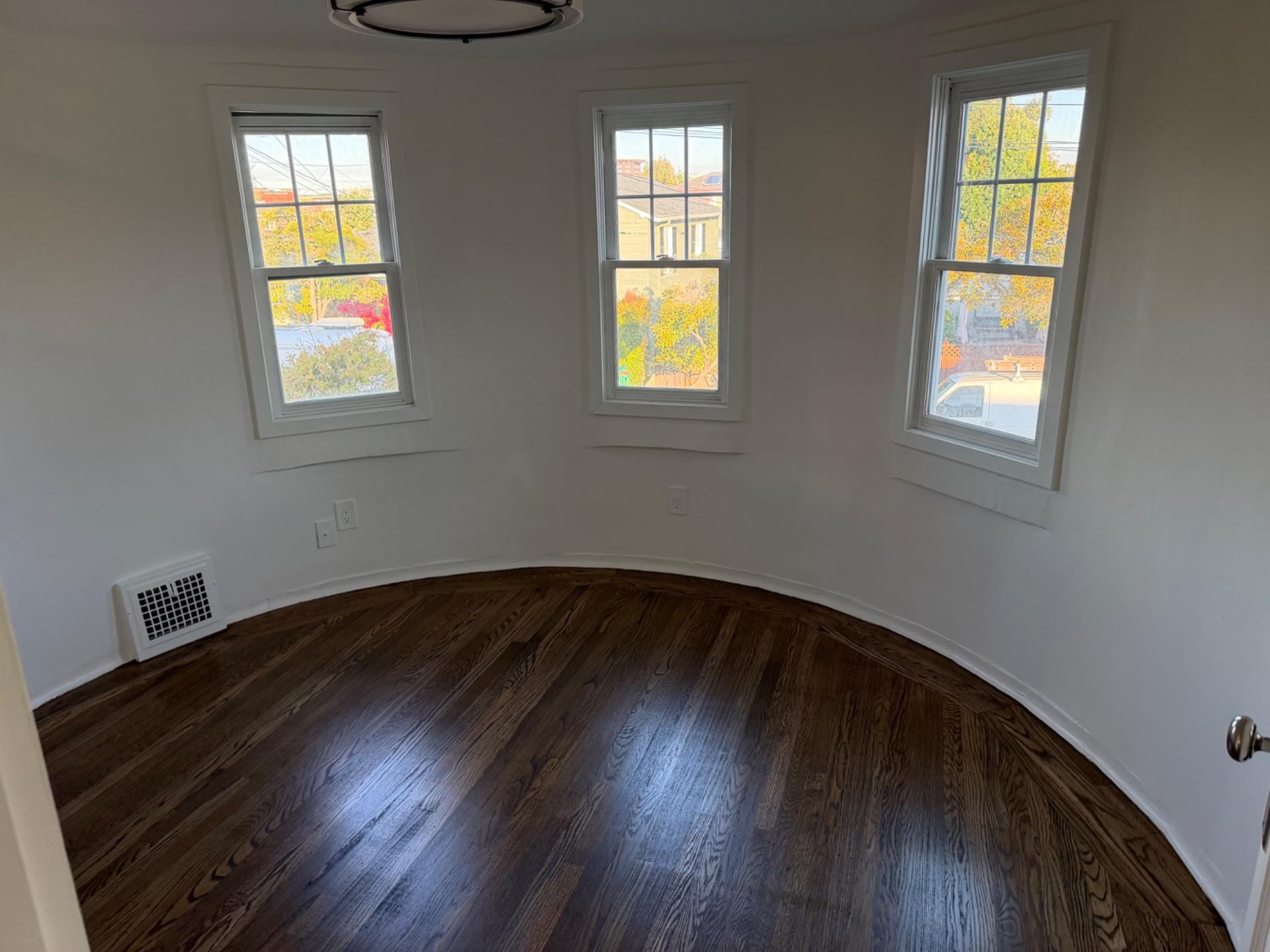 A bright, spotless office with freshly cleaned carpets and gleaming floors after a Cleaning Victory commercial clean in Colton