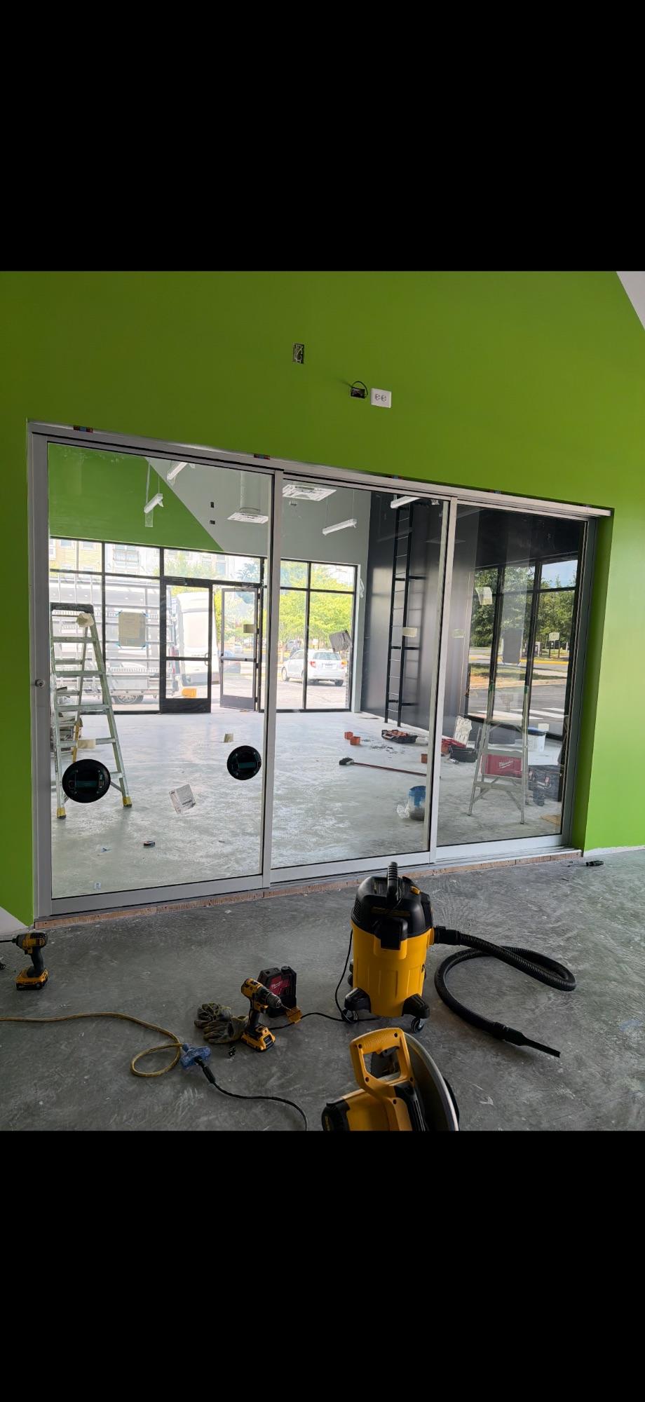 Glass Door Installation