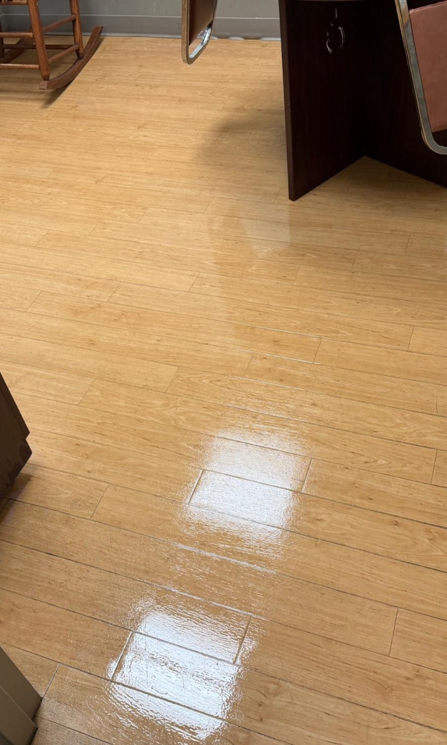 Juan Cleaning Services van at a residential cleaning job