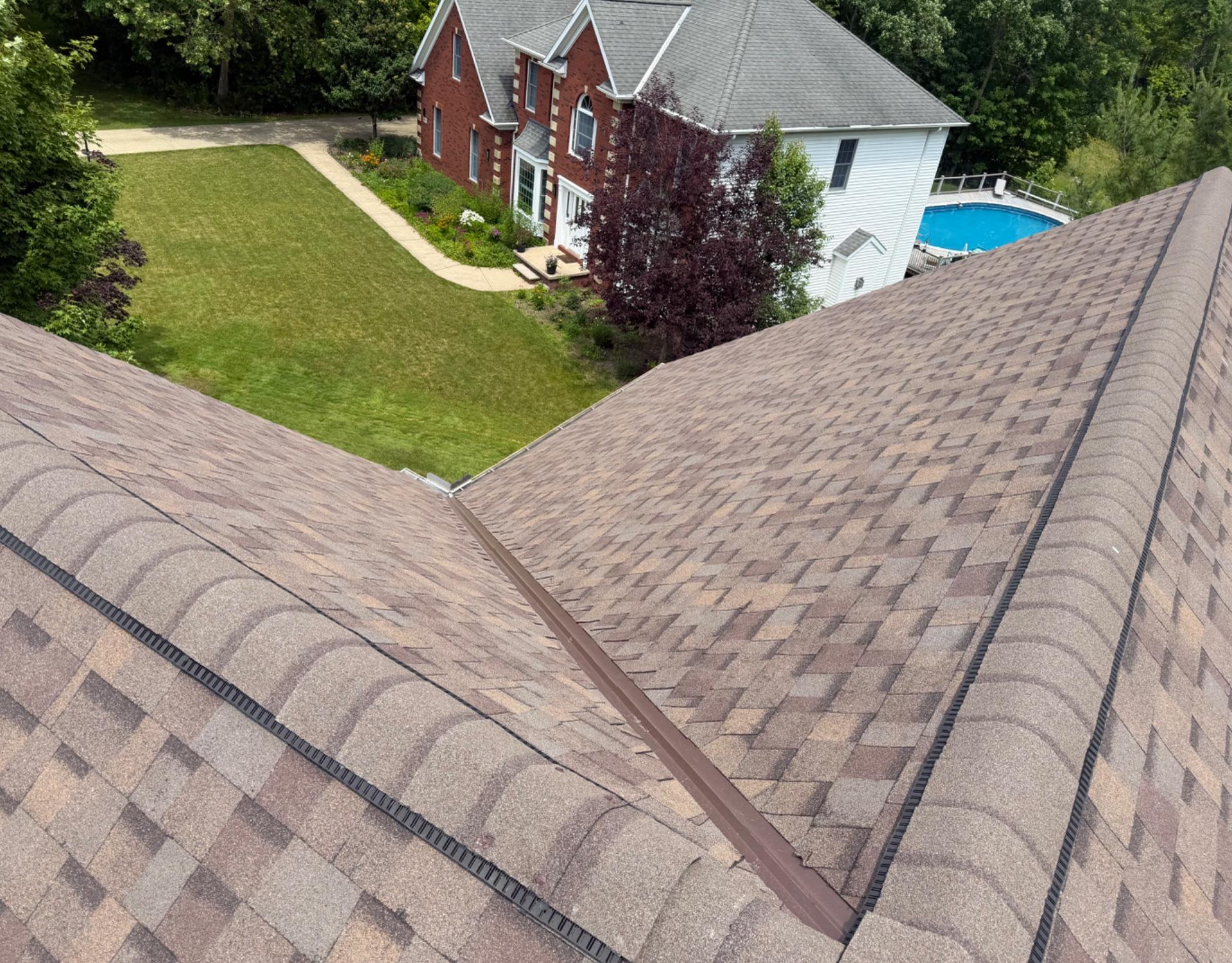 L&J Roofing team at work
