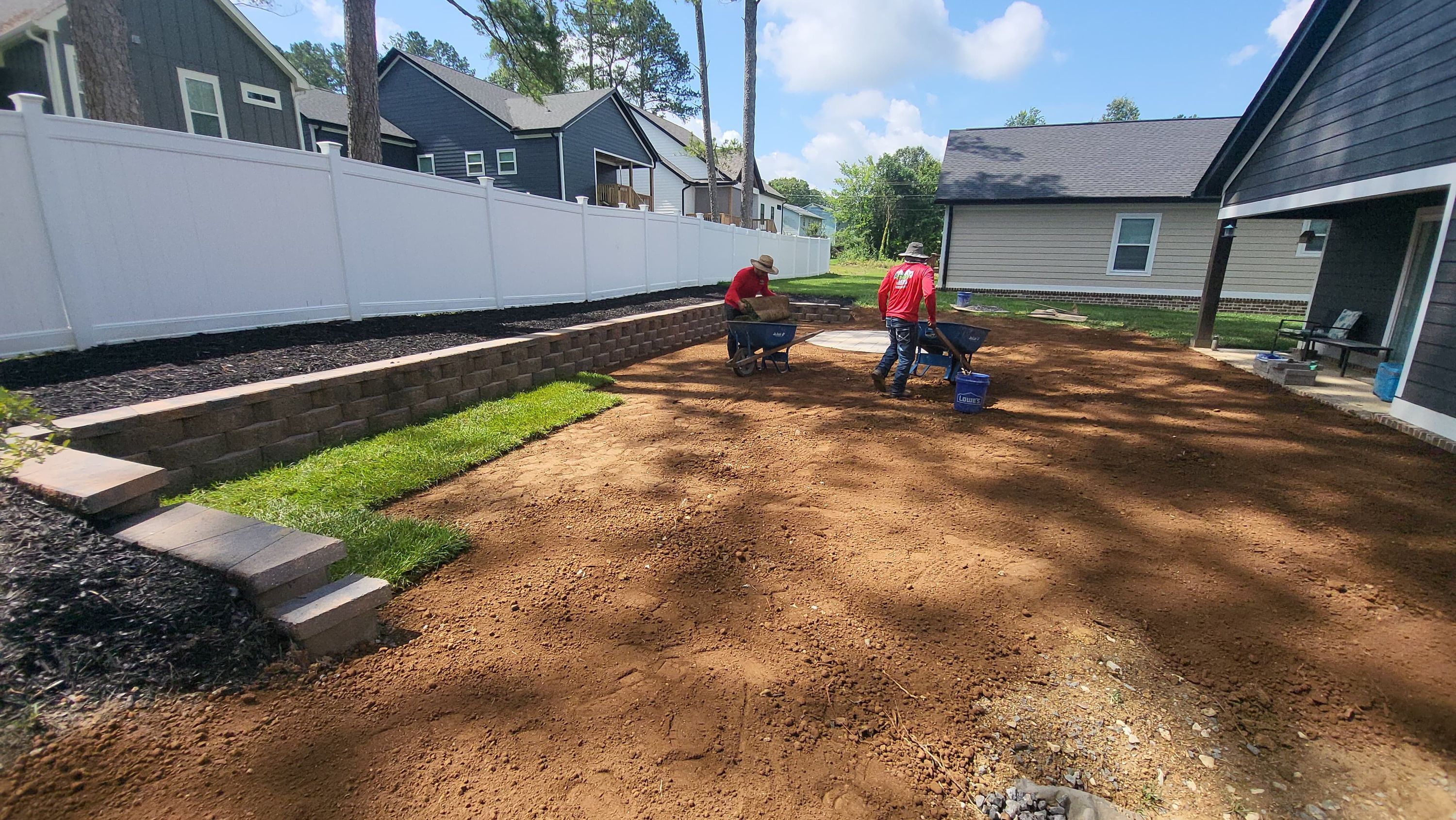 Lobos Landscape & Hardscaper project — Cleveland, TN (30/37)