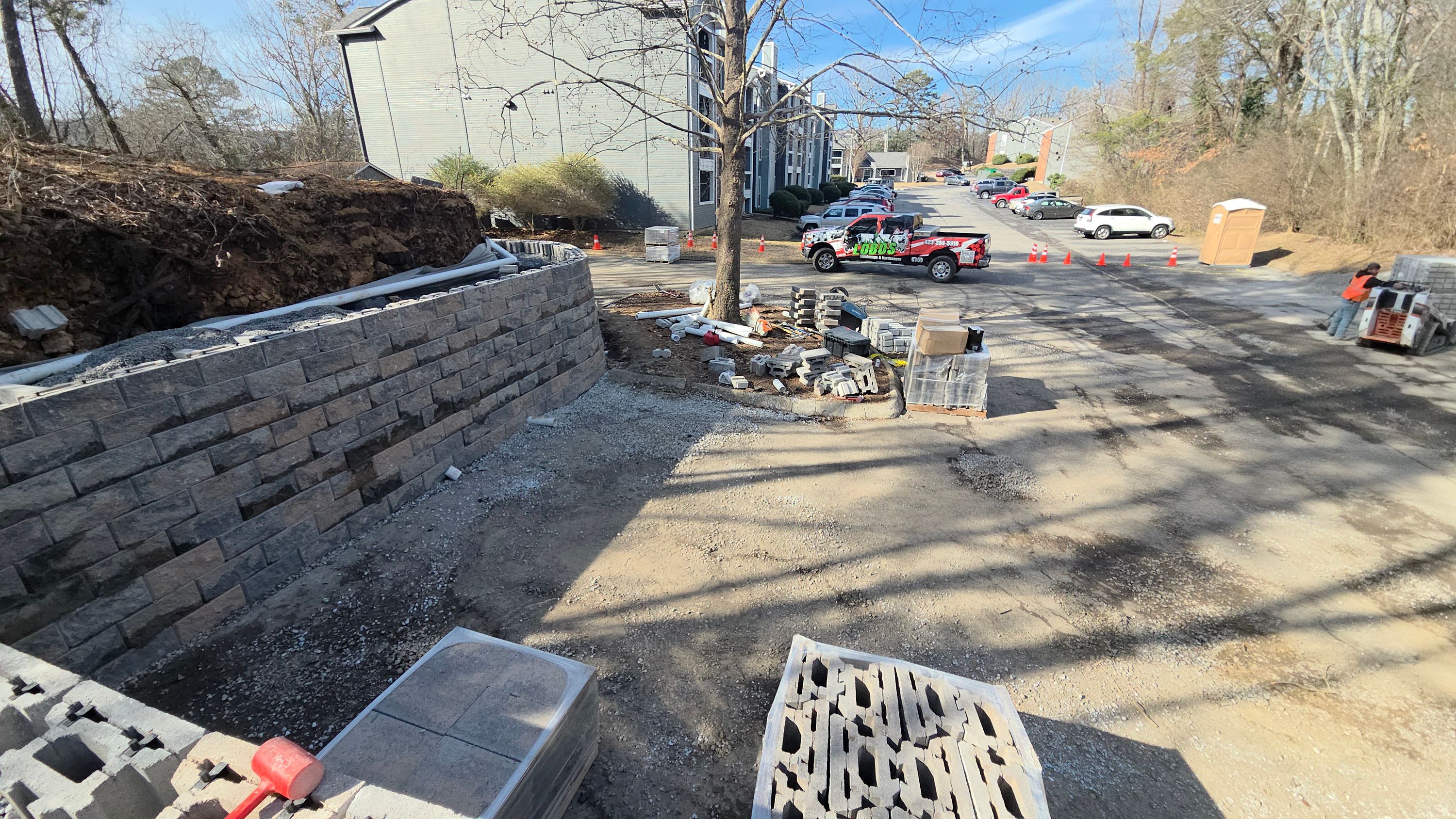 Lobos Landscape & Hardscaper project — Cleveland, TN (3/37)