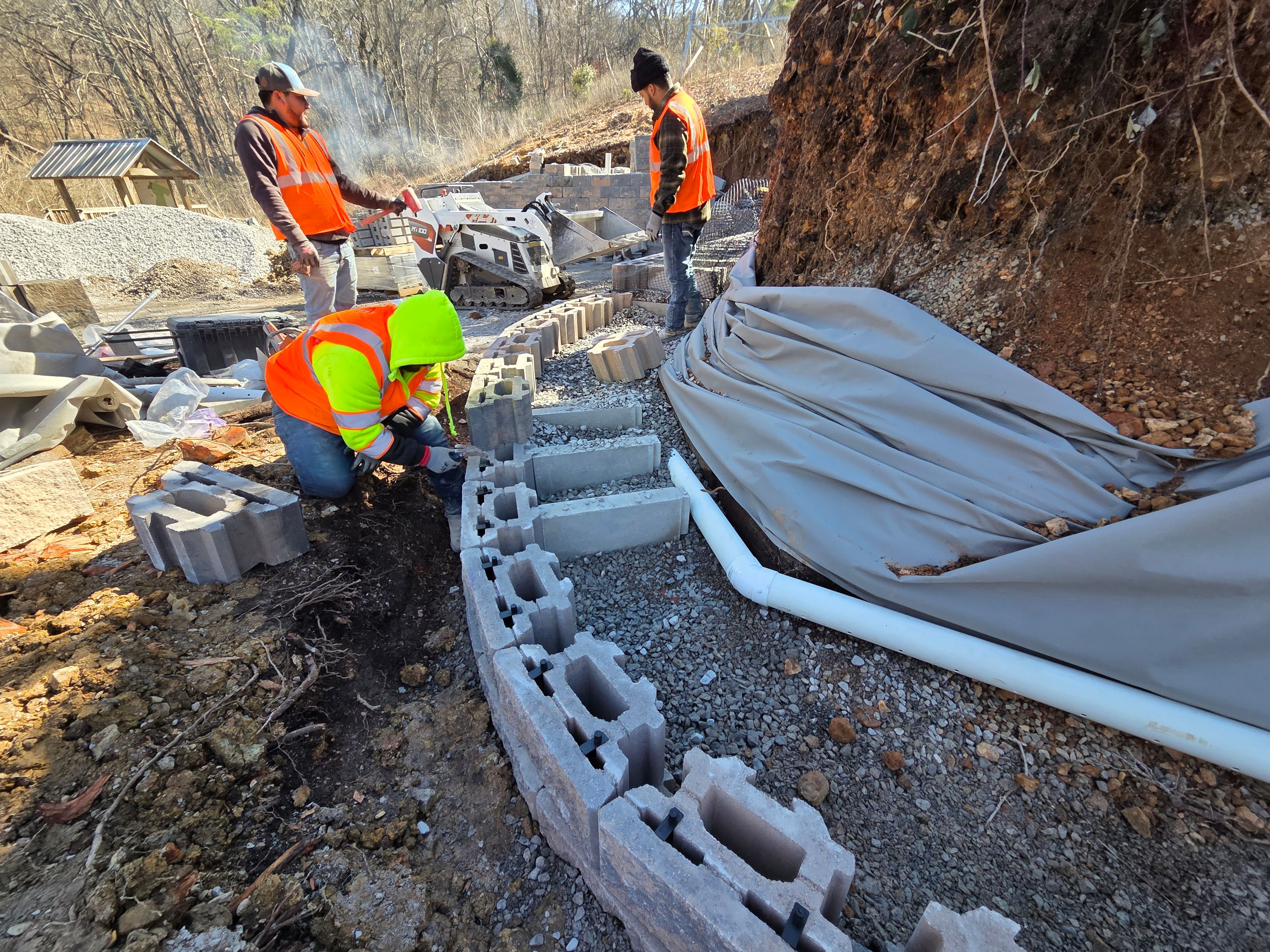 Lobos Landscape & Hardscaper project — Cleveland, TN (1/37)