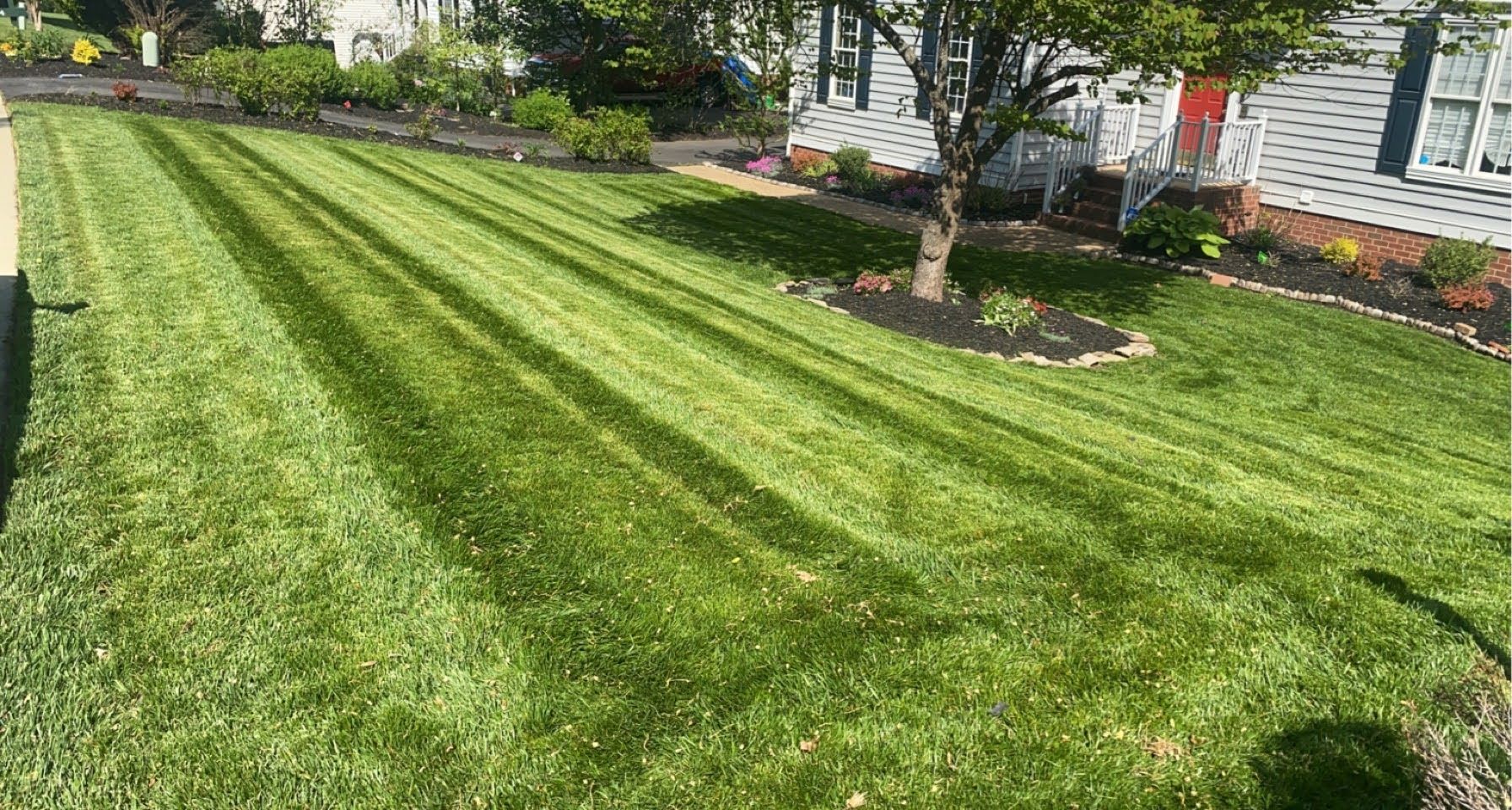 Lawn care and landscaping work by Macías Lawn Care, Inc. — photo 3 of 13