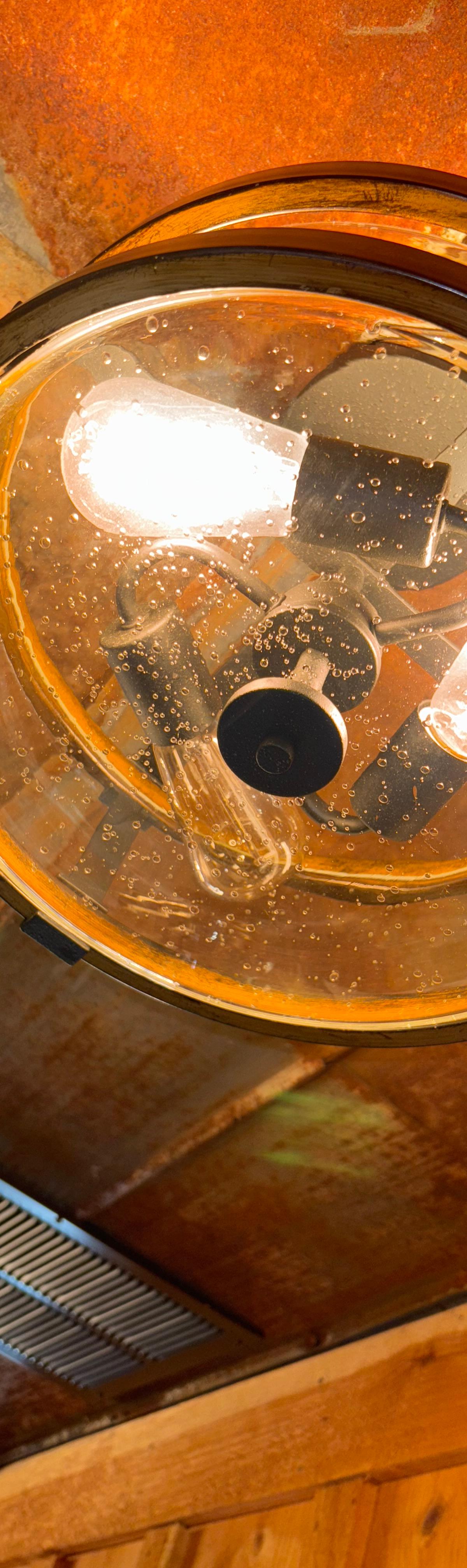 Light fixture detail clean — after