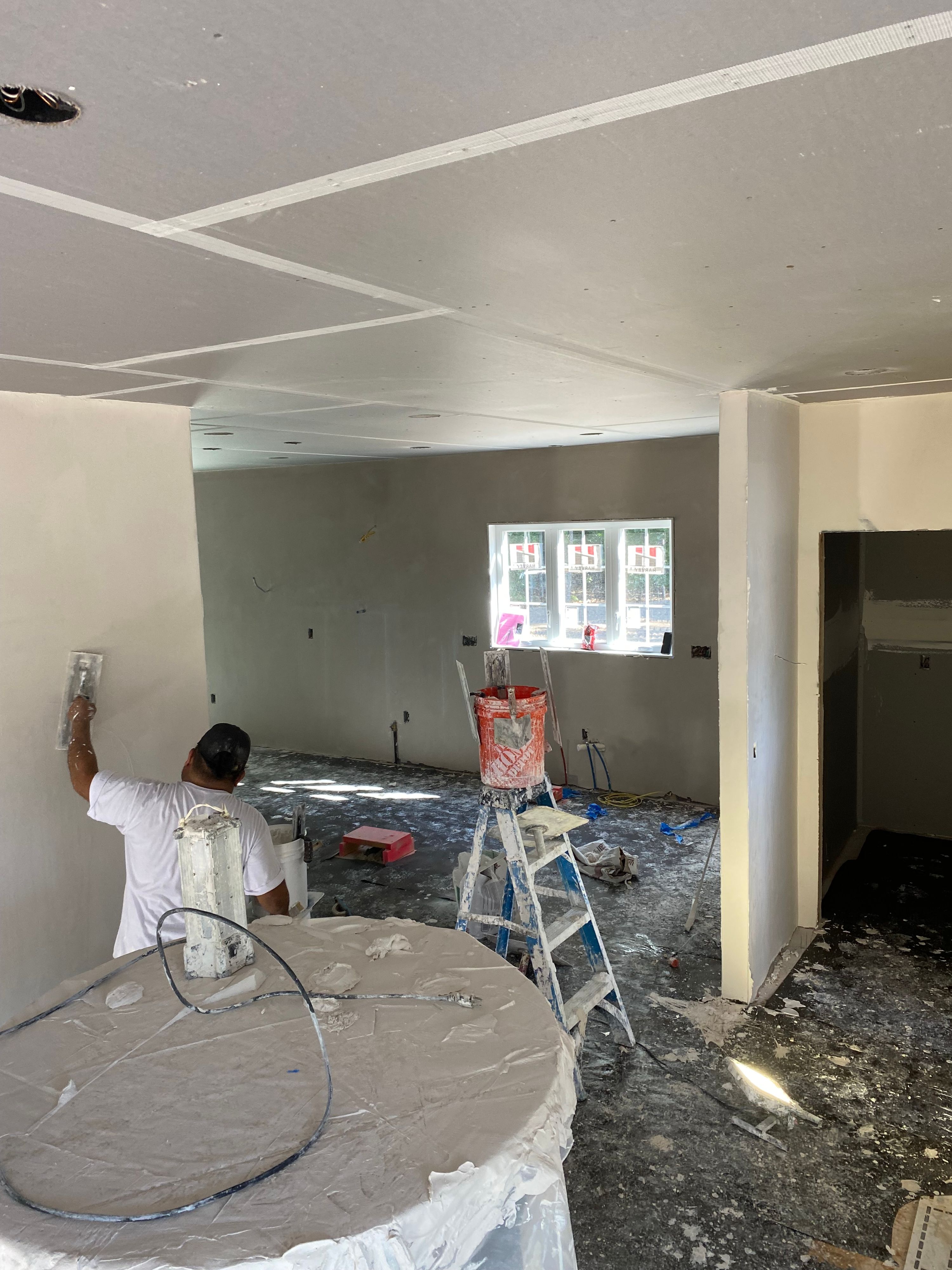 Drywall, plastering, taping and painting work by Moreira Service Company LLC — 1/63