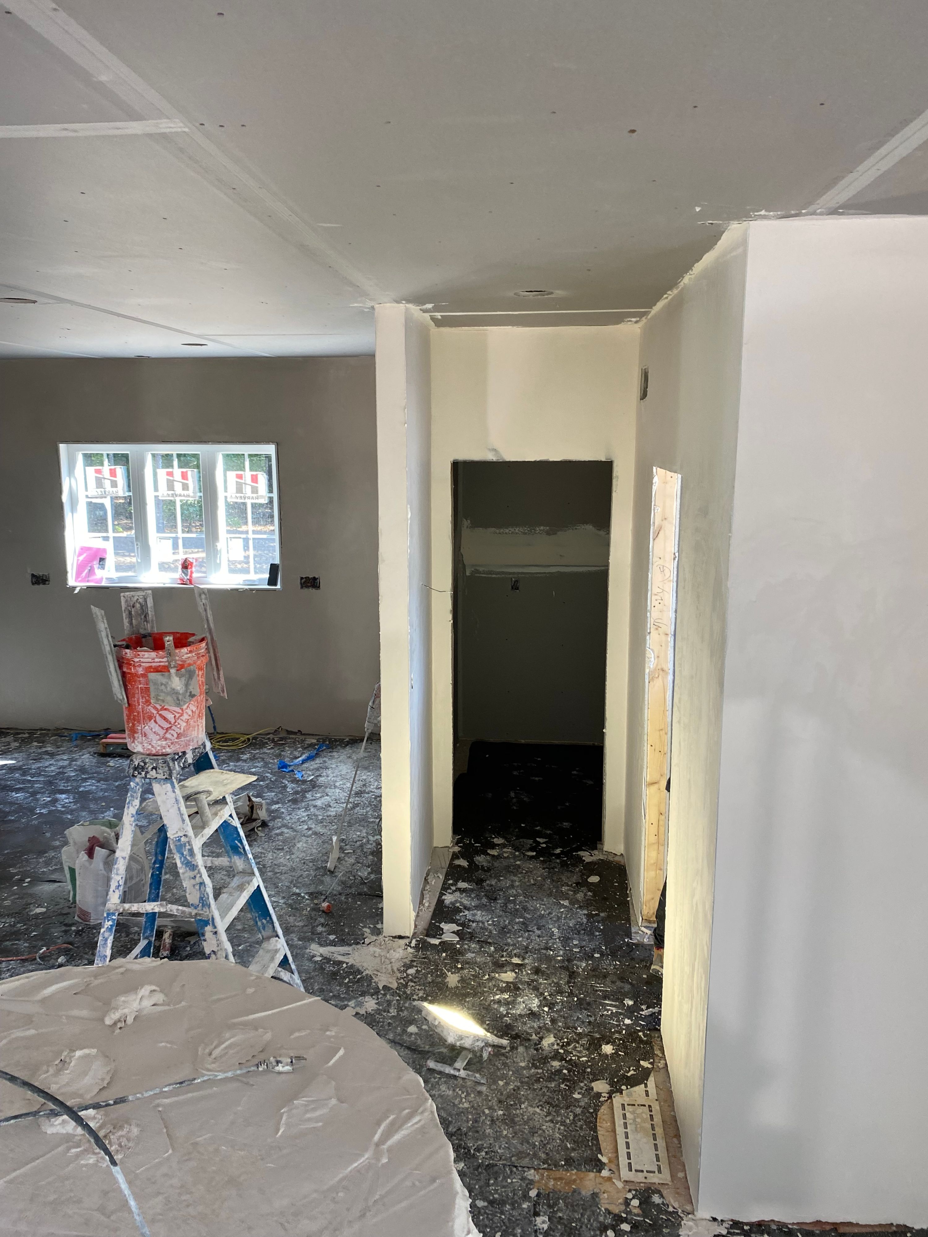 Drywall, plastering, taping and painting work by Moreira Service Company LLC — 3/63