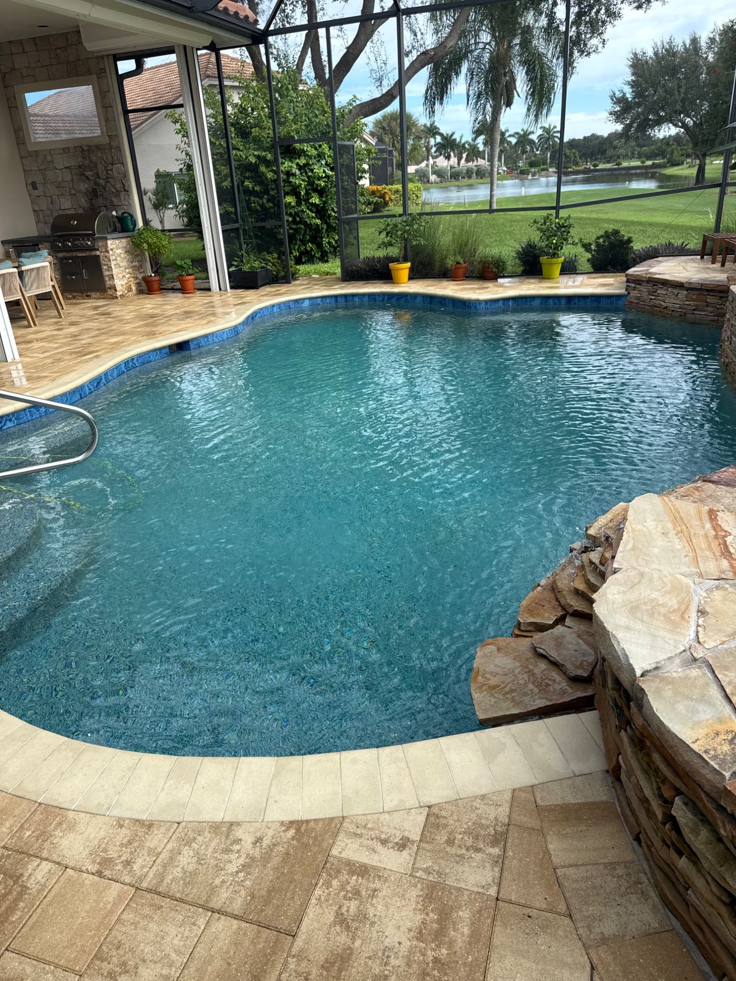 Oliver Finish Pool Renovation project photo 9