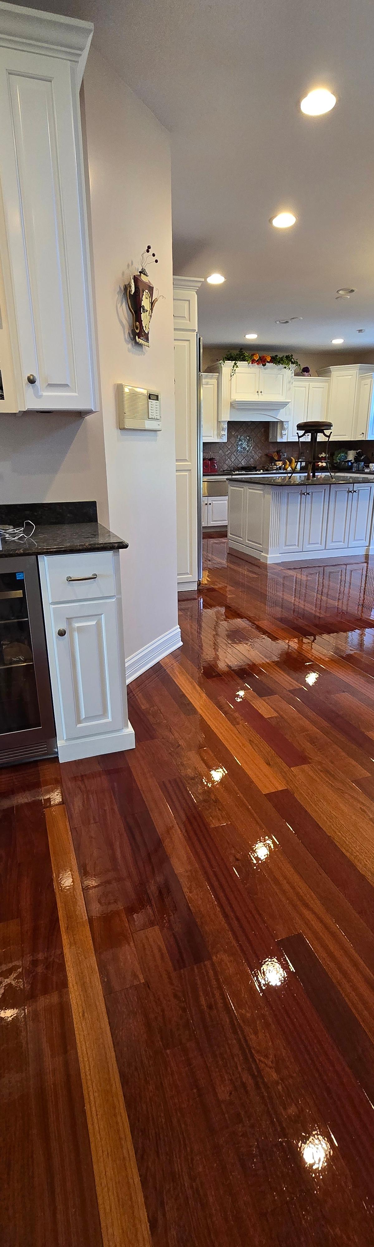 Luxury Hardwood Floor Installation