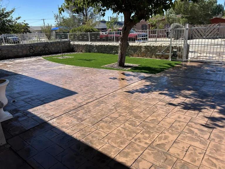 Stamped Concrete Patios