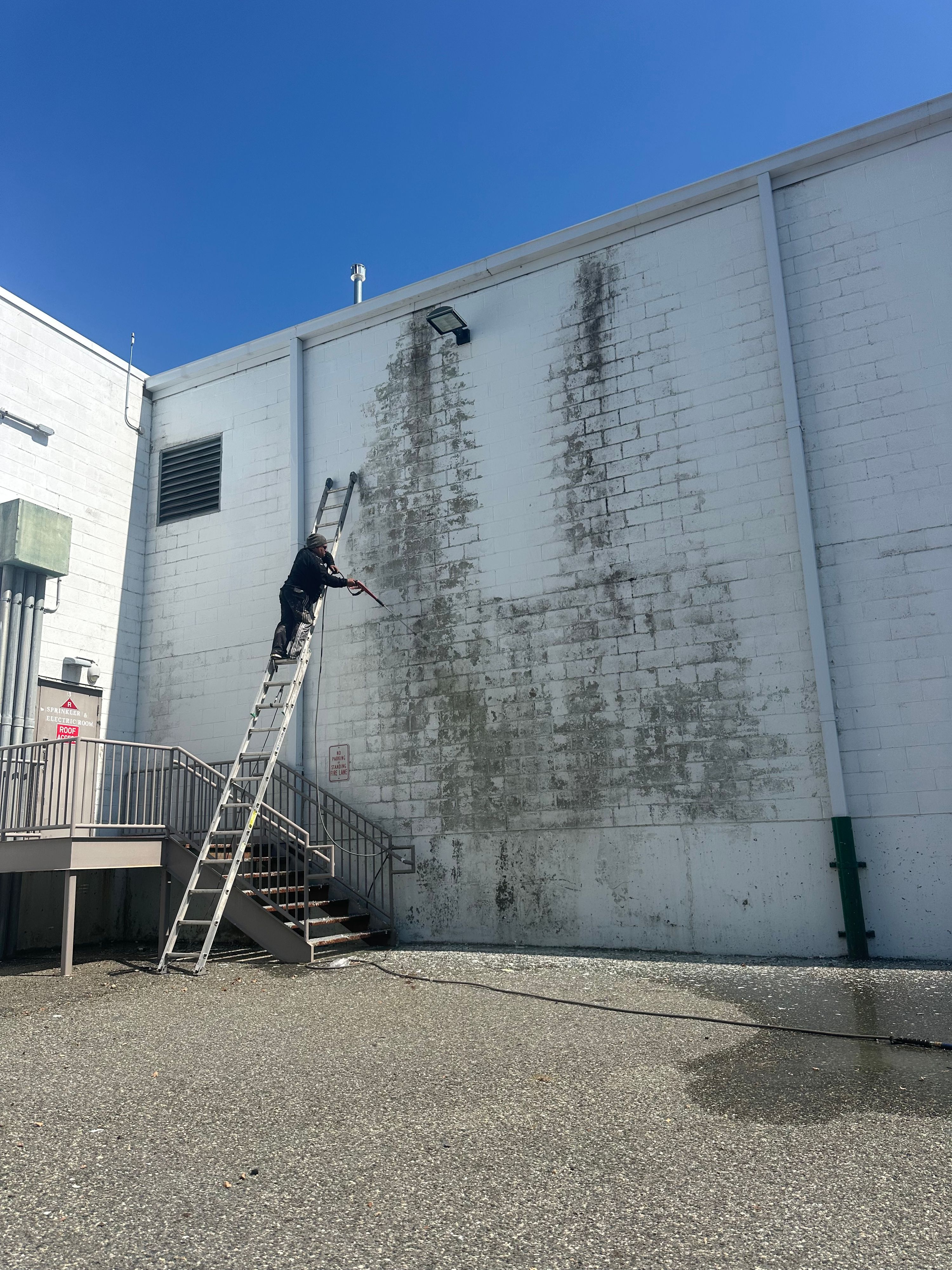 Pressure Washing project completed by Roypainting Service LLC