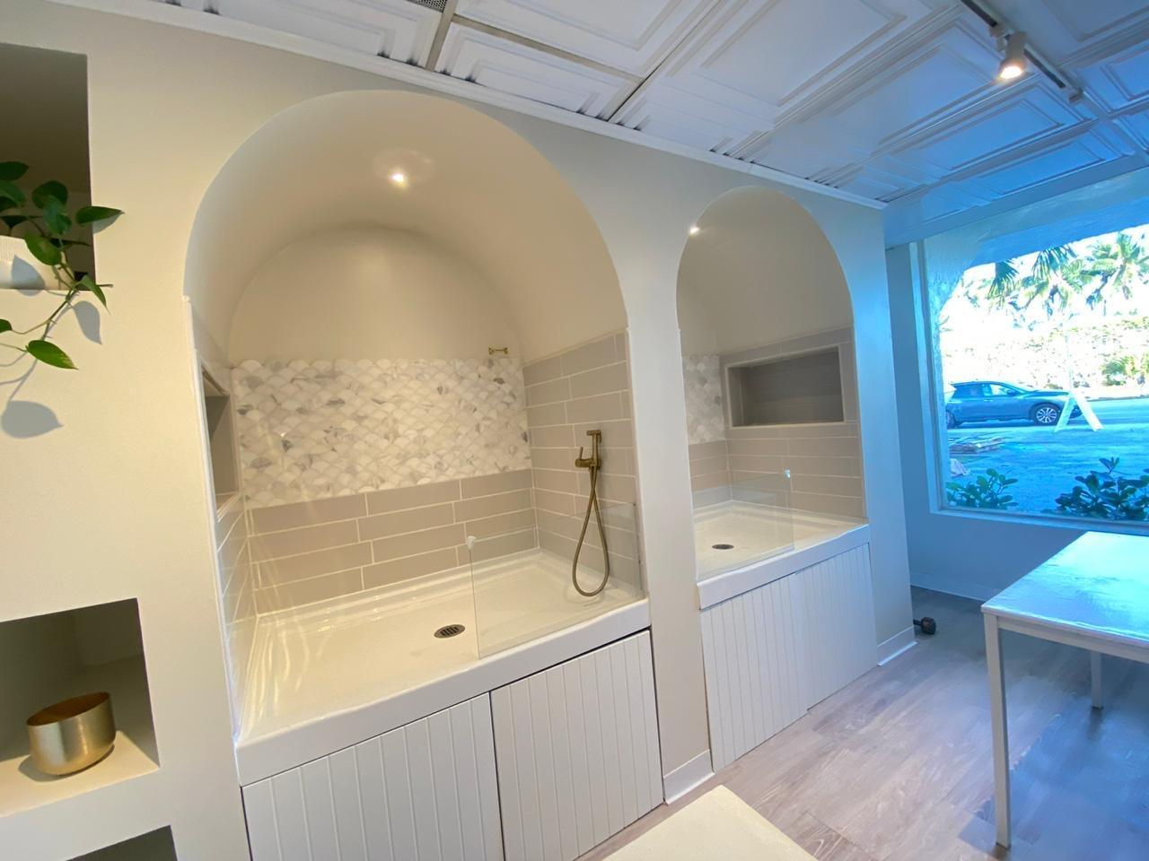 Feature bathroom completed — completed interior project by SoHo Home Multiservices