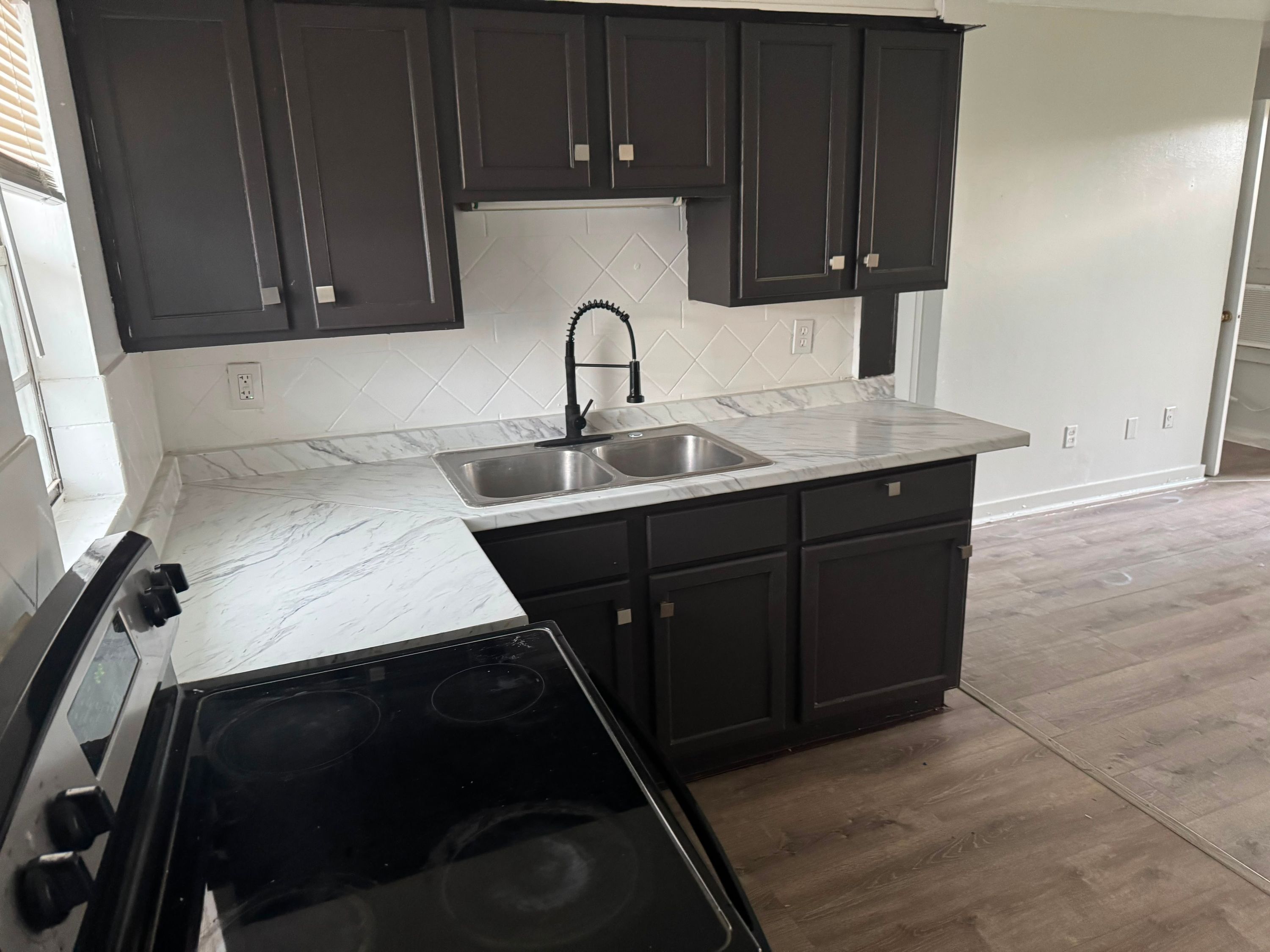 Sink and counter detail — Kitchen Refresh project by SoHo Home Multiservices
