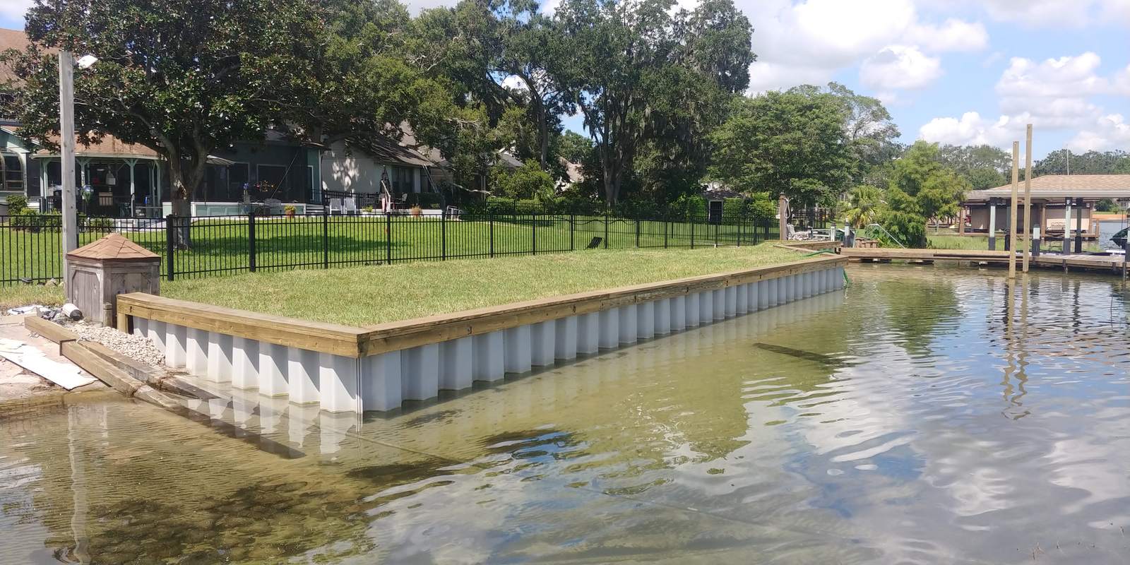 Seawalls — work by Sunrise Deck & Dock
