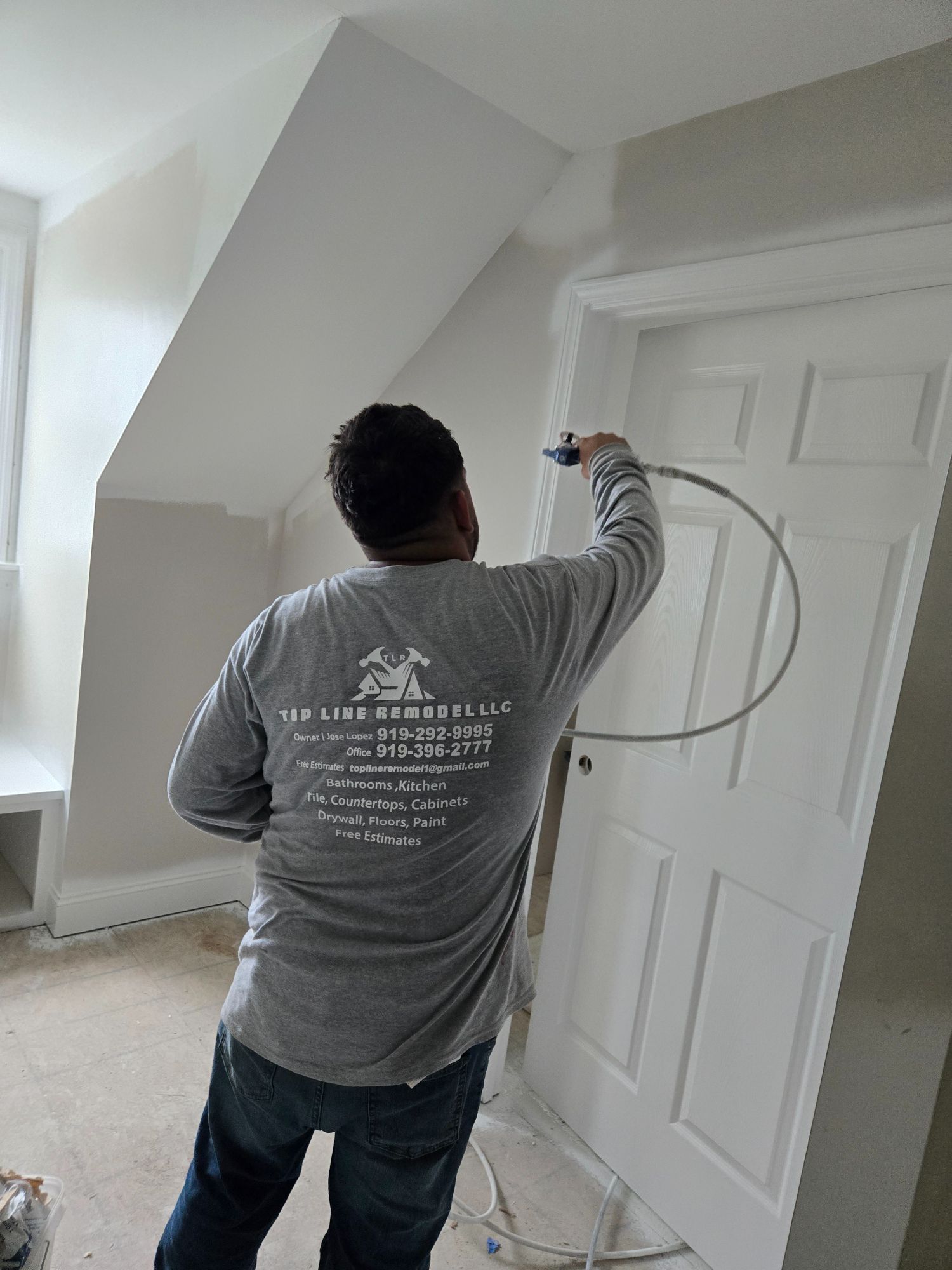 Top Line Remodel job photo 2 — remodeling, tile, carpentry and renovation work across the Raleigh–Durham Triangle