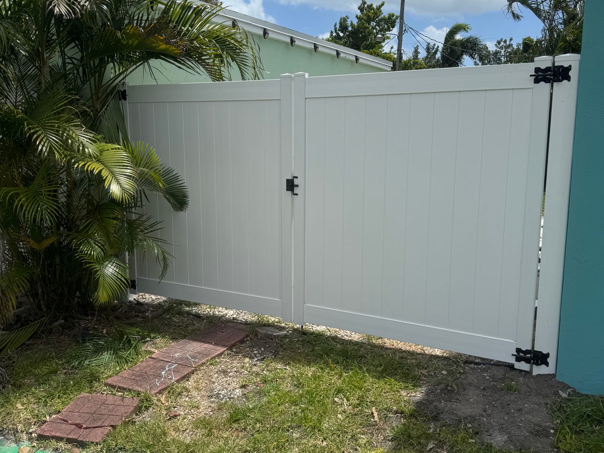 Fence Installation — recent YGN Quality Multiservices project